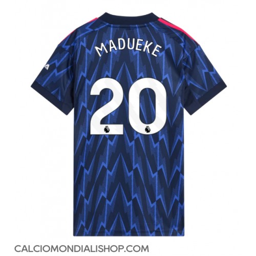 Maglie da calcio Arsenal Noni Madueke #20 Seconda Maglia Femminile 2025-26 Manica Corta
